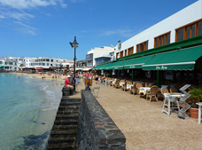 Restaurants in Playa Blanca 