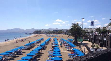 Lanzarote Temperatures in July