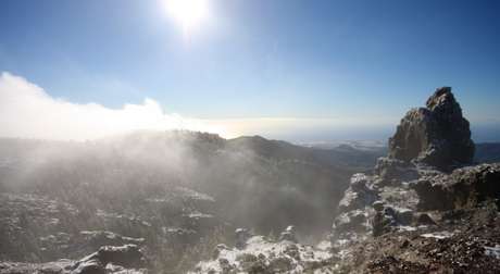 Gran Canaria Covered In Snow, Escape To The Sunny Lanzarote