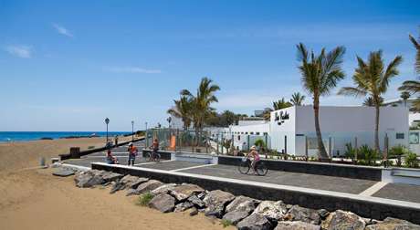 World&#039;s Longest Promenade In Lanzarote