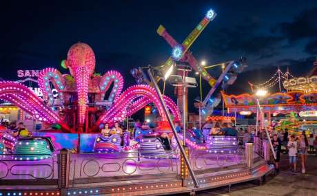 Funfair Comes to Puerto del Carmen for the Fiestas del Carmen
